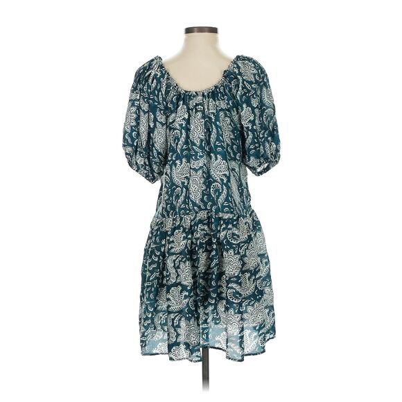 Hannah Blue and White Midi Dress - Picture 4 of 6